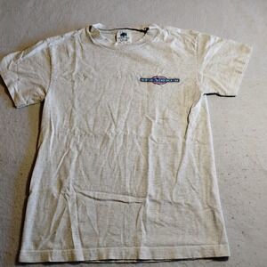 Vintage Kingstree Classic Sea World Shamu T Shirt Mens Small Gray Made in USA